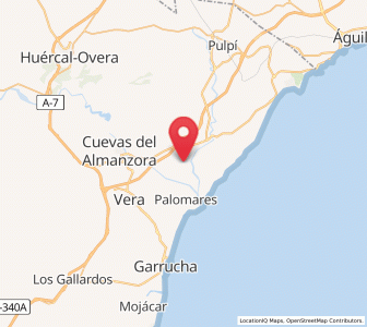 Map of El Rincón, Andalusia