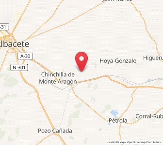 Map of El Rincón, Castille-La Mancha