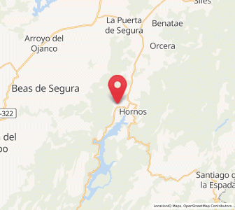 Map of El Tovar, Andalusia