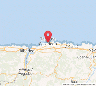 Map of El Viso, Asturias