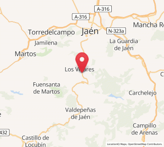 Map of Electra Industrial, Andalusia