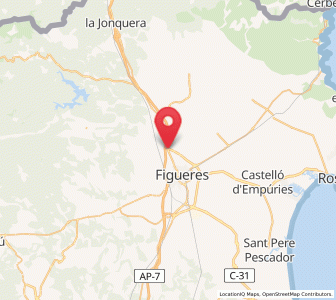 Map of els Hostalets, Catalonia