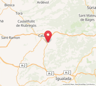 Map of Els Prats de Rei, Catalonia