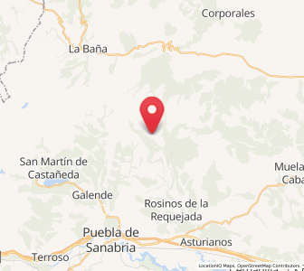 Map of Escuredo, Castille and León