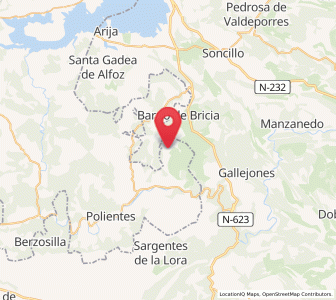 Map of Espinosa de Bricia, Cantabria