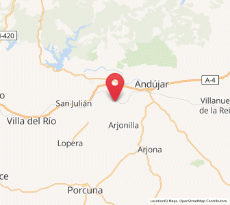 Map of Estación de Arjonilla, Andalusia