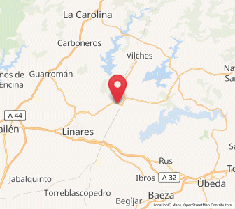 Map of Estación de Vadollano, Andalusia