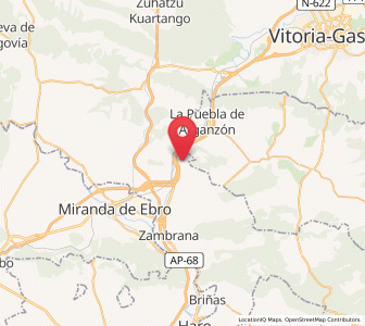 Map of Estavillo, Basque Country