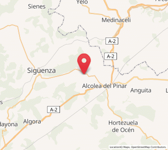 Map of Estriégana, Castille-La Mancha
