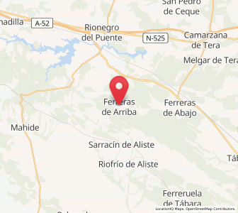 Map of Ferreras de Arriba, Castille and León