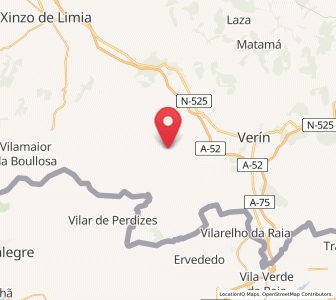 Map of Flariz, Galicia