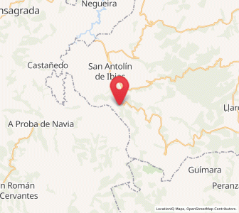Map of Folgueiras de Boiro, Asturias