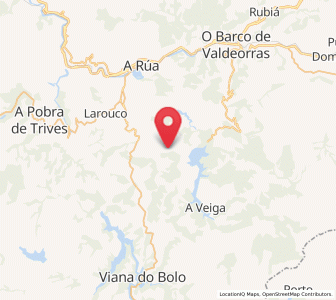 Map of Fornelos, Galicia
