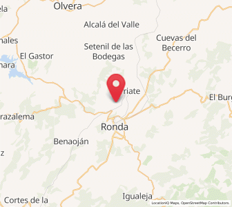 Map of Frontones, Andalusia
