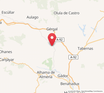 Map of Fuente Santa, Andalusia