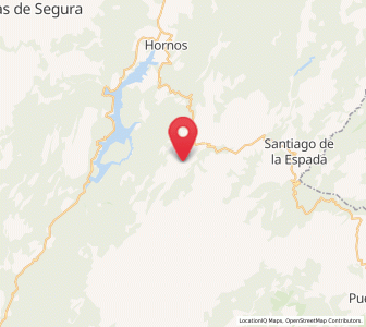 Map of Fuente Segura, Andalusia