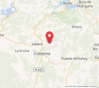 Map of Fuentes de Peñacorada, Castille and León