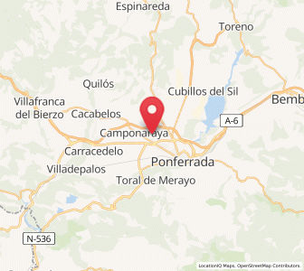 Map of Fuentesnuevas, Castille and León