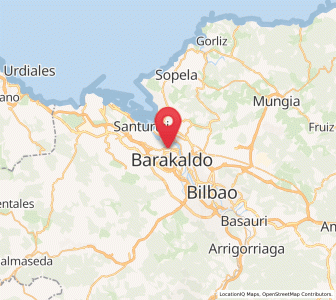 Map of Galindo-Salcedillo, Basque Country