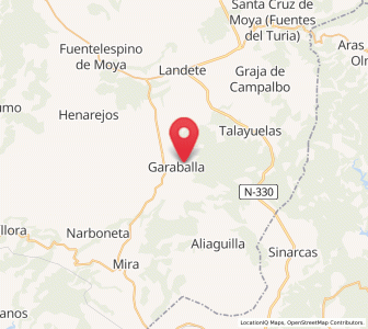 Map of Garaballa, Castille-La Mancha