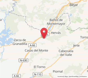 Map of Gargantilla, Extremadura