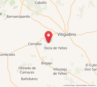 Map of Gema, Castille and León