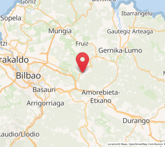 Map of Goikoelexea, Basque Country