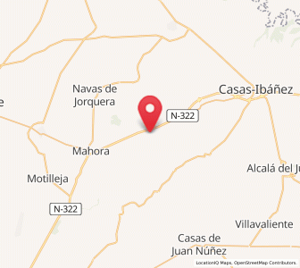 Map of Golosalvo, Castille-La Mancha
