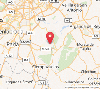 Map of Gózquez de Arriba, Madrid