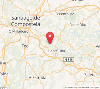 Map of Granxa, Galicia