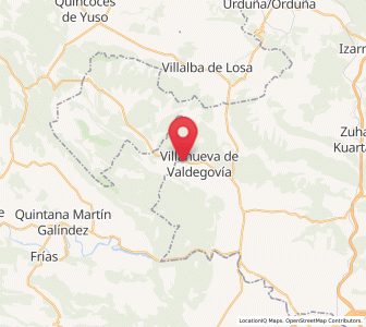 Map of Gurendes, Basque Country