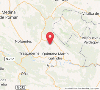 Map of Hedeso, Castille and León
