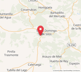 Map of Hinojar de Cervera, Castille and León
