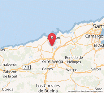 Map of Hinojedo, Cantabria