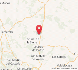 Map of Hondura, Castille and León