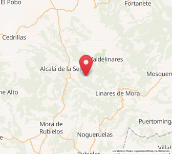 Map of Hoya del Colmillo, Aragon