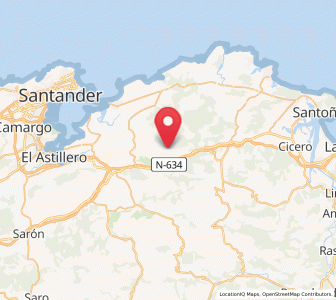 Map of Hoz de Anero, Cantabria