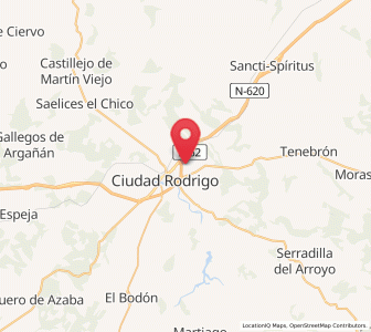 Map of Huertas de San Giraldo, Castille and León