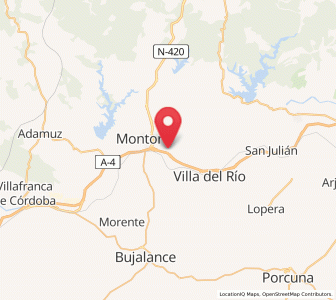 Map of Huertos Familiares San Fernando, Andalusia
