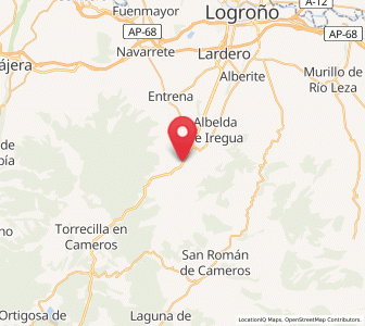 Map of Islallana, La Rioja