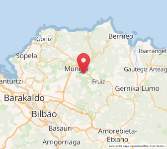 Map of Iturribaltzaga, Basque Country