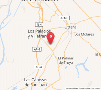 Map of Juan Gómez, Andalusia