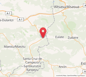 Map of Kontrasta, Basque Country