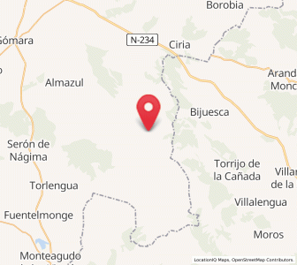 Map of La Alameda, Castille and León