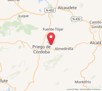 Map of La Concepción, Andalusia