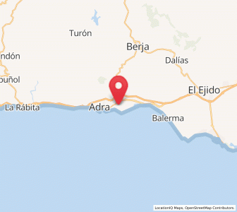 Map of La Fuente Santilla, Andalusia