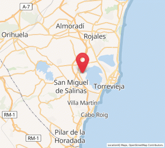 Map of La Marquesa, Valencia