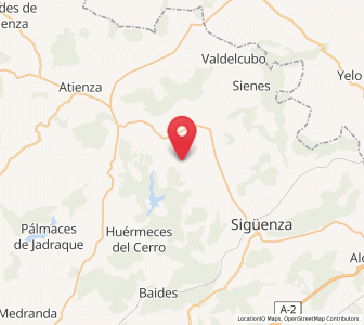 Map of La Olmeda de Jadraque, Castille-La Mancha
