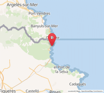 Map of la Rovellada, Catalonia