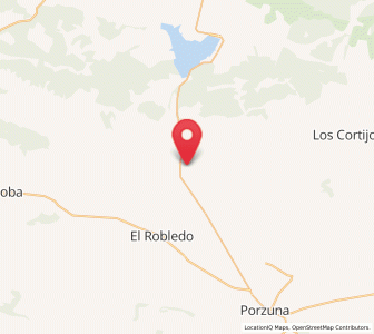 Map of La Toledana, Castille-La Mancha